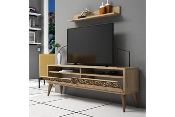 Muennink TV-møbelsett 150 cm - Brun/Eik - Møbler - TV- & Mediamøbler - TV-møbelsett
