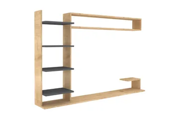 Rinorea Tv-møbelsett 180x121,8 cm - Blå - Møbler - TV- & Mediamøbler - TV-møbelsett