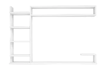 Rinorea Tv-møbelsett 180x121,8 cm - Hvit - Møbler - TV- & Mediamøbler - TV-møbelsett