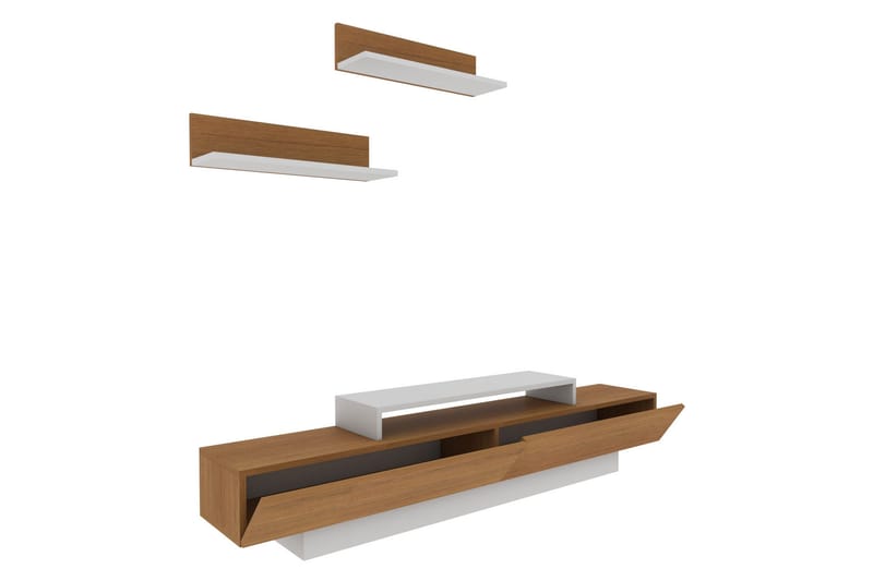 Rinorea Tv-møbelsett 180x40 cm - Hvit - Møbler - TV- & Mediamøbler - TV-møbelsett
