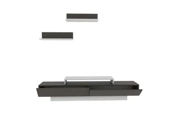 Rinorea Tv-møbelsett 180x40 cm - Hvit - Møbler - TV- & Mediamøbler - TV-møbelsett