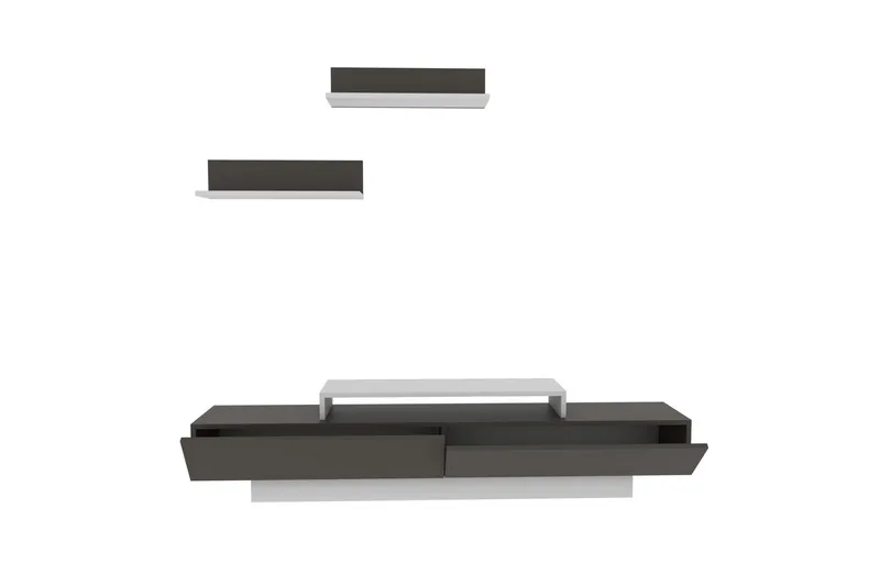 Rinorea Tv-møbelsett 180x40 cm - Hvit - Møbler - TV- & Mediamøbler - TV-møbelsett