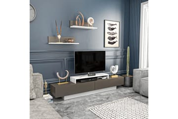 Rinorea Tv-møbelsett 180x40 cm - Hvit - Møbler - TV- & Mediamøbler - TV-møbelsett