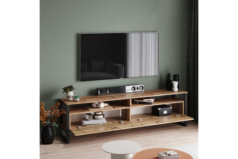 Rinorea Tv-møbelsett 180x56 cm - Grønn - Møbler - TV- & Mediamøbler - TV-møbelsett