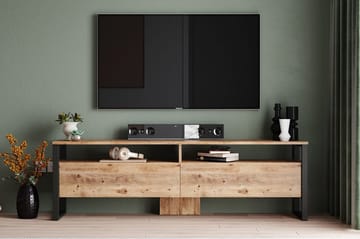 Rinorea Tv-møbelsett 180x56 cm - Grønn - Møbler - TV- & Mediamøbler - TV-møbelsett