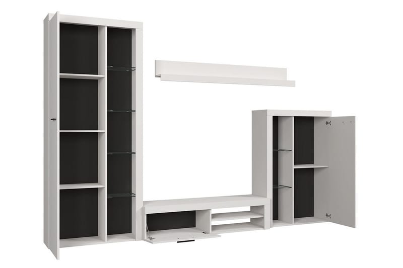 Rumba TV-møbelsett - Beige / Grå - Møbler - TV- & Mediamøbler - TV-møbelsett