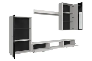 Salsa Mediamøbler - Hvit - Møbler - TV- & Mediamøbler - TV-møbelsett