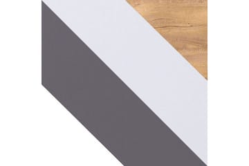 Sayuki Tv-Møbelsett 120 cm - Hvit/Grå - Møbler - TV- & Mediamøbler - TV-møbelsett