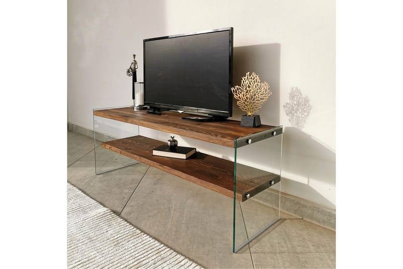 Teenie TV-møbelsett 45 cm - Valnøtt - Møbler - TV- & Mediamøbler - TV-møbelsett