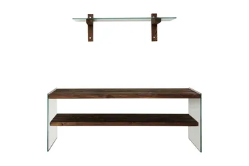 Teenie TV-møbelsett 45 cm - Valnøtt - Møbler - TV- & Mediamøbler - TV-møbelsett