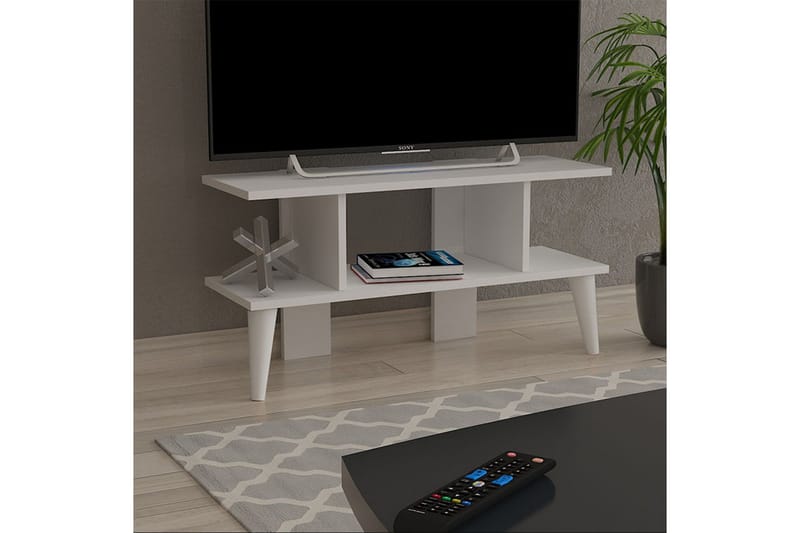 Tv-Møbelsett Lagomood 90 cm - Hvit - TV-møbelsett