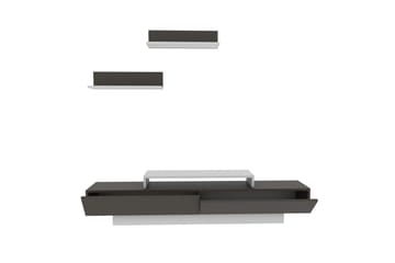 Tv-møbelsett Violaceae 180x40 cm - Hvit - Møbler - TV- & Mediamøbler - TV-møbelsett