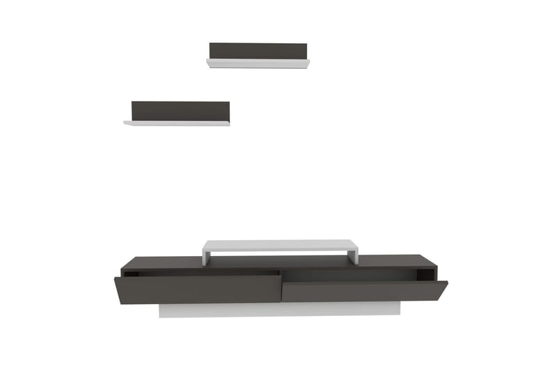 Tv-møbelsett Violaceae 180x40 cm - Hvit - Møbler - TV- & Mediamøbler - TV-møbelsett