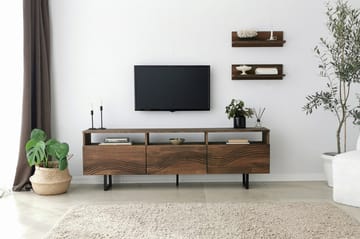 Tv-møbelsett Zakkum 50x15 cm - Brun - Møbler - TV- & Mediamøbler - TV-møbelsett
