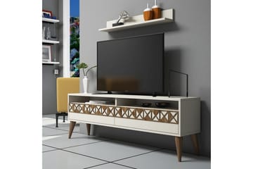 TV-møbler Raffoldt 150 cm - Hvit - Møbler - TV- & Mediamøbler - TV-møbelsett