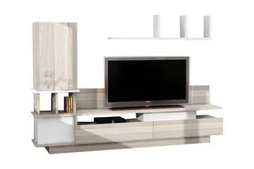 Vintalle TV-benk med Skjult Oppbevaring - Møbler - TV- & Mediamøbler - TV-møbelsett