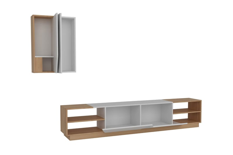 Zebrai TV-benk med Skjult Oppbevaring - Møbler - TV- & Mediamøbler - TV-møbelsett