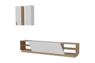 Zebrai TV-benk med Skjult Oppbevaring - Møbler - TV- & Mediamøbler - TV-møbelsett