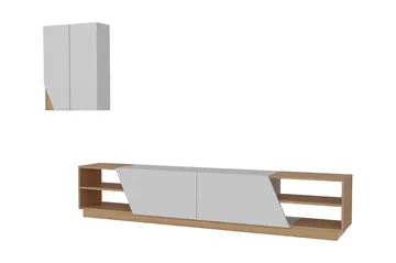 Zebrai TV-benk med Skjult Oppbevaring - Møbler - TV- & Mediamøbler - TV-møbelsett