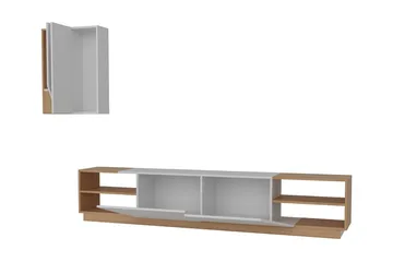 Zebrai TV-benk med Skjult Oppbevaring - Møbler - TV- & Mediamøbler - TV-møbelsett