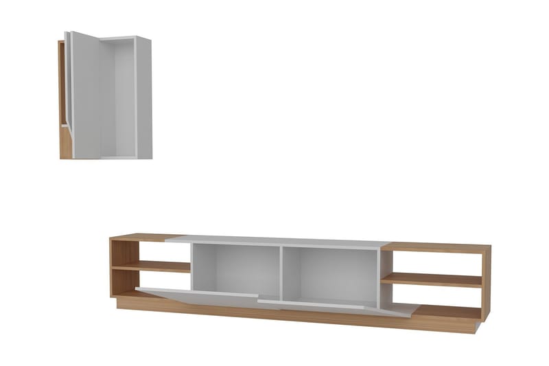 Zebrai TV-benk med Skjult Oppbevaring - Møbler - TV- & Mediamøbler - TV-møbelsett