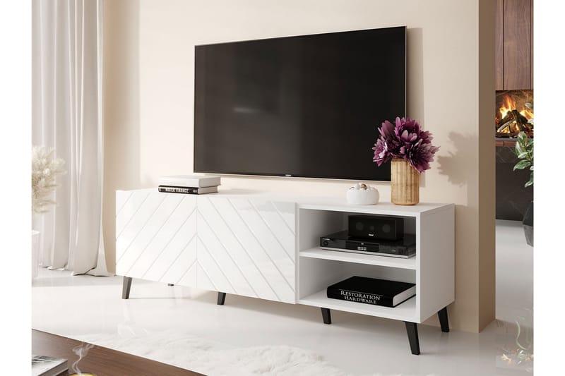Beto Tv-skap 150 cm - Hvit - Møbler - TV- & Mediamøbler - TV-skap