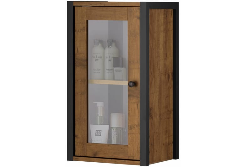 Brayden Skap 33x60 cm - Brun / Svart - Møbler - TV- & Mediamøbler - TV-skap