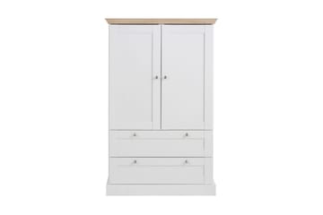 Dareia Garderobe 85 cm - Hvit|Brun - Møbler - TV- & Mediamøbler - TV-skap