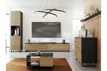 Galbally TV-skåp 200 cm - Brun - Møbler - TV- & Mediamøbler - TV-skap