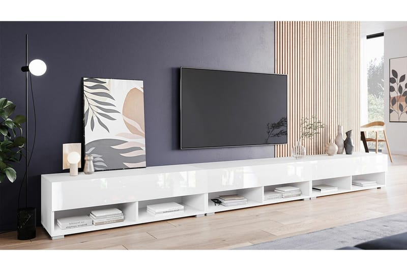 Galbally Tv-skåp 300 cm White - Møbler - TV- & Mediamøbler - TV-skap