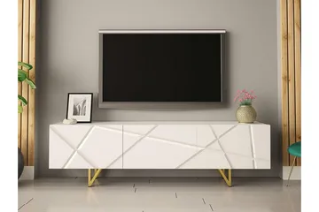 Glenndale Tv-skåp 180 cm Concept 55 White - Møbler - TV- & Mediamøbler - TV benk & mediabenk
