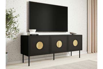 Juniskär TV-benk 151 cm - Svart - Møbler - TV- & Mediamøbler - TV-skap