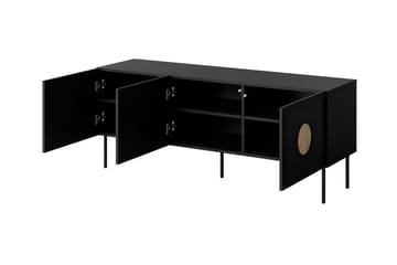 Juniskär TV-benk 151 cm - Svart - Møbler - TV- & Mediamøbler - TV-skap
