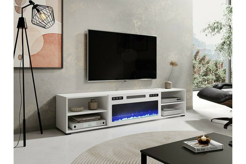 Juniskär TV-benk 180 cm - Hvid - Møbler - TV- & Mediamøbler - TV-skap