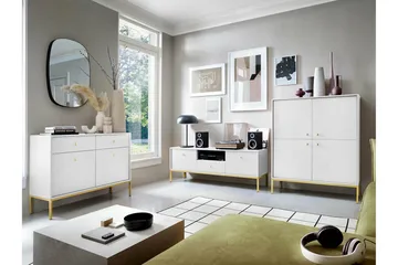 Klinkerville TV-skap 154 cm - Hvid - Møbler - TV- & Mediamøbler - TV-skap