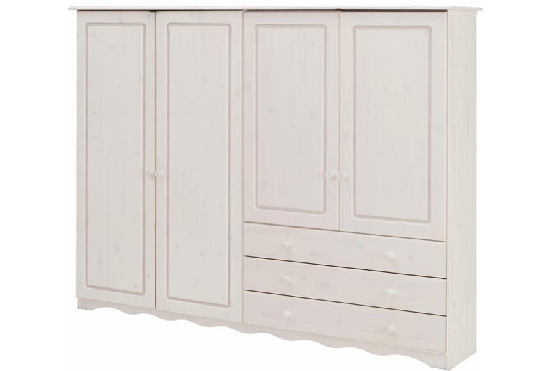 Naoki TV-skap 185 cm - Hvit - Møbler - TV- & Mediamøbler - TV-skap