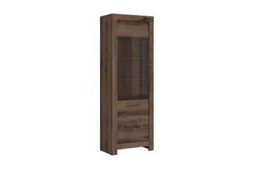 Olender vitrineskap 68x197 cm - Oppbevaring - Skap - Vitrineskap