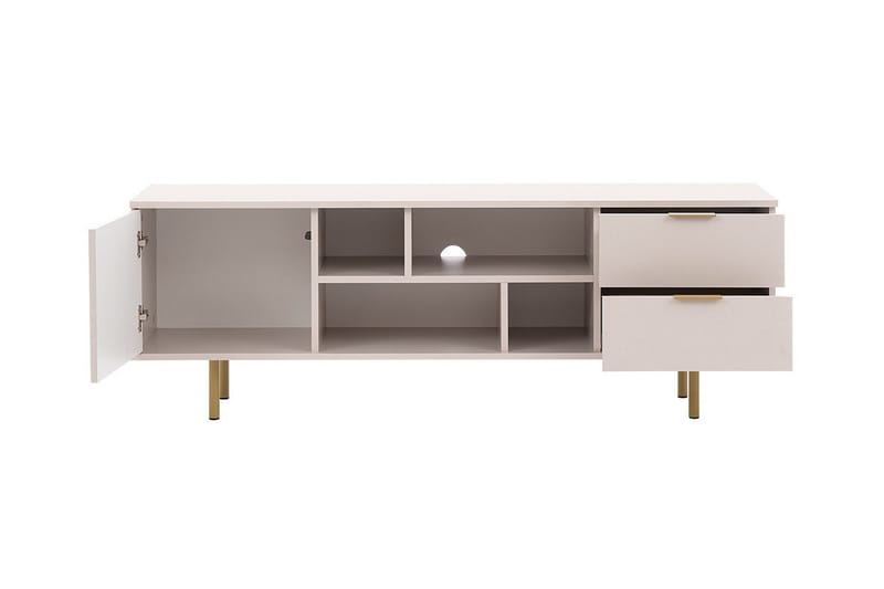 Staffin TV-benk 150 cm - Svart - Møbler - TV- & Mediamøbler - TV-skap