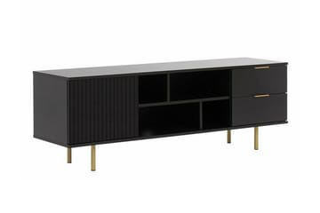 Staffin TV-benk 150 cm - Svart - Møbler - TV- & Mediamøbler - TV-skap