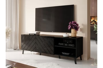 Strontian Tv-skåp 150 cm Scandinavian Choice Black - Møbler - TV- & Mediamøbler - TV-skap