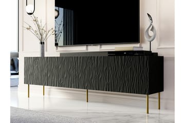 Strontian Tv-skåp 190 cm Scandinavian Choice Black - Møbler - TV- & Mediamøbler - TV-skap