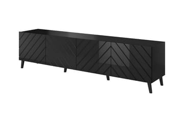 Strontian Tv-skåp 200 cm Scandinavian Choice Black - Møbler - TV- & Mediamøbler - TV-skap