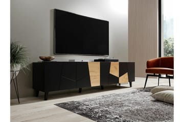 Strontian Tv-skåp 201 cm Scandinavian Choice Black - Møbler - TV- & Mediamøbler - TV-skap