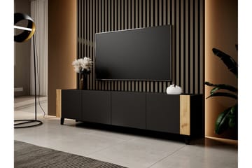 Strontian Tv-skåp 201 cm Scandinavian Choice Black - Møbler - TV- & Mediamøbler - TV-skap