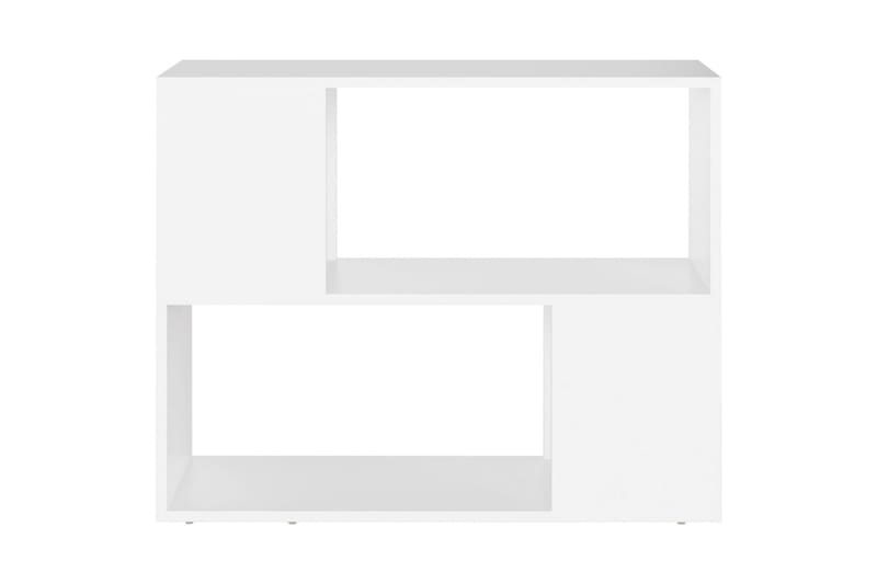 TV-benk hvit 80x24x63 cm sponplate - Hvit - TV-skap