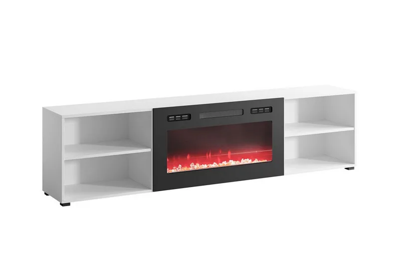 TV-skap Juniskär 200 cm, Hvid