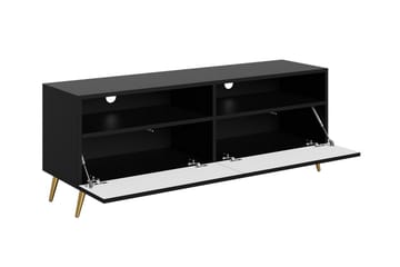 TV-skap Kintore 150 cm - Svart - Møbler - TV- & Mediamøbler - TV-skap