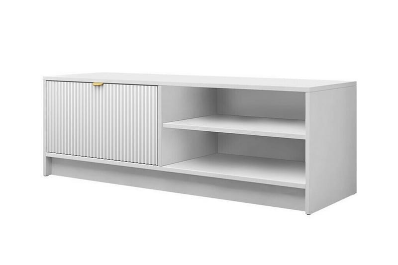 TV-skap Novaj 120 cm - Hvid - Møbler - TV- & Mediamøbler - TV-skap