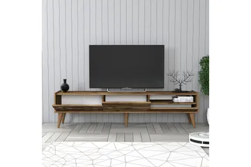 Valensiya TV-benk 180 cm - Valnøtt - Møbler - TV- & Mediamøbler - TV benk & mediabenk