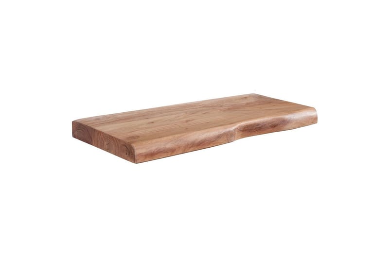 Vegghylle Wohnling trekant, heltre, flytende hylle, landlig stil 40 cm - 40 cm - Møbler - TV- & Mediamøbler - TV-hylle